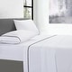 preview thumbnail 7 of 7, Hotel Grand Tencel Cotton Blend Sheet Set Black - Cal King