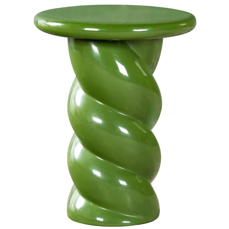 SAFAVIEH Couture Noelly Concrete Accent Table - 14"W x 14"D x 18"H