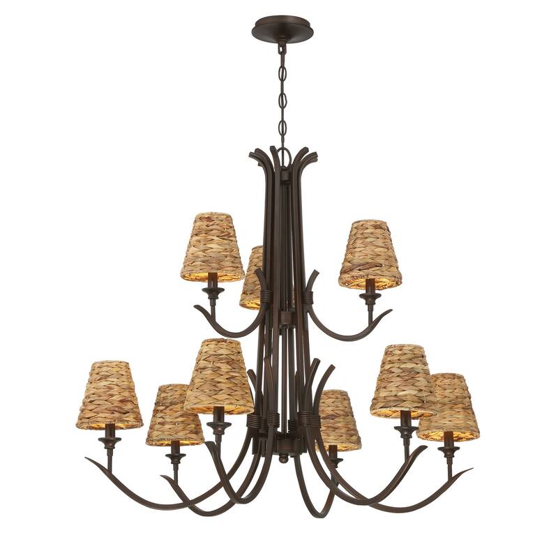 Craftmade 58329 Kokomo 9 Light 36" Wide Chandelier
