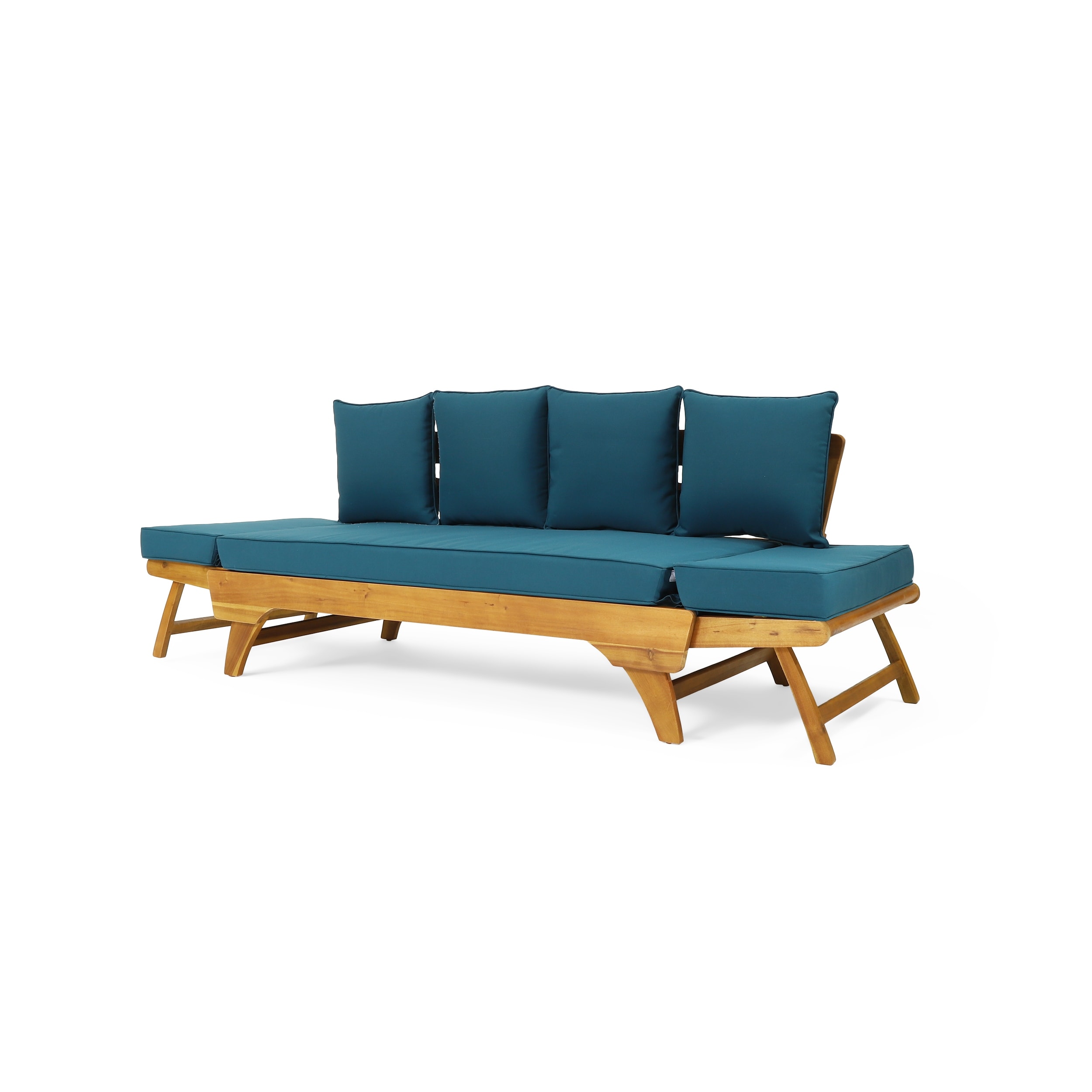 Otto outdoor acacia wood daybed deals