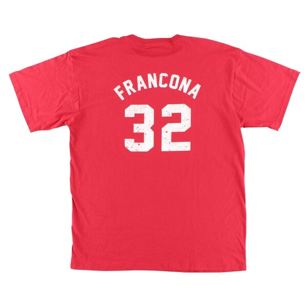 black and red mlb jersey