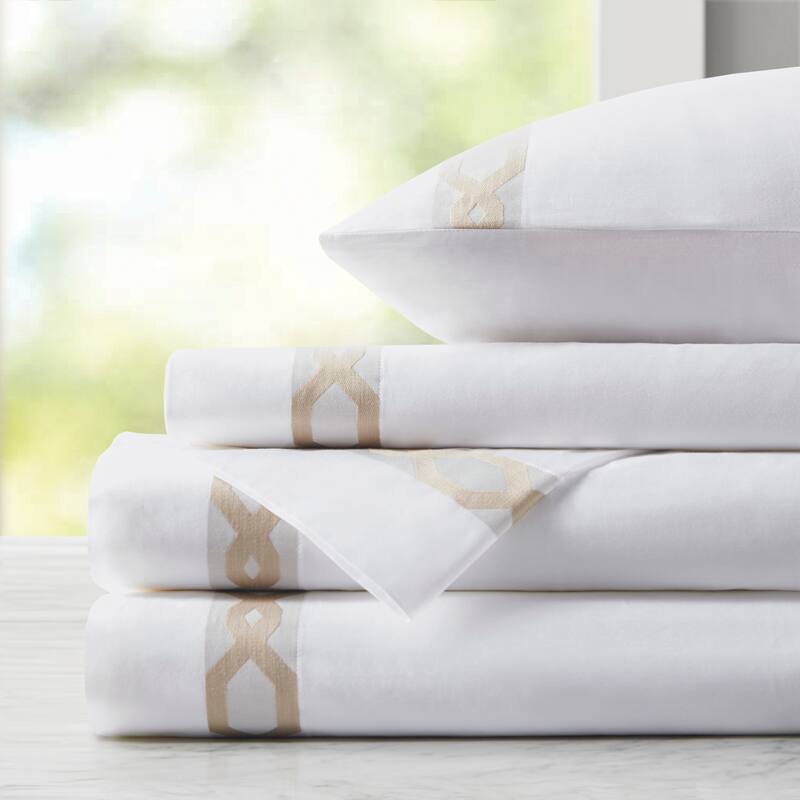 Croscill Signature Hem 300TC Cotton Sheet Set
