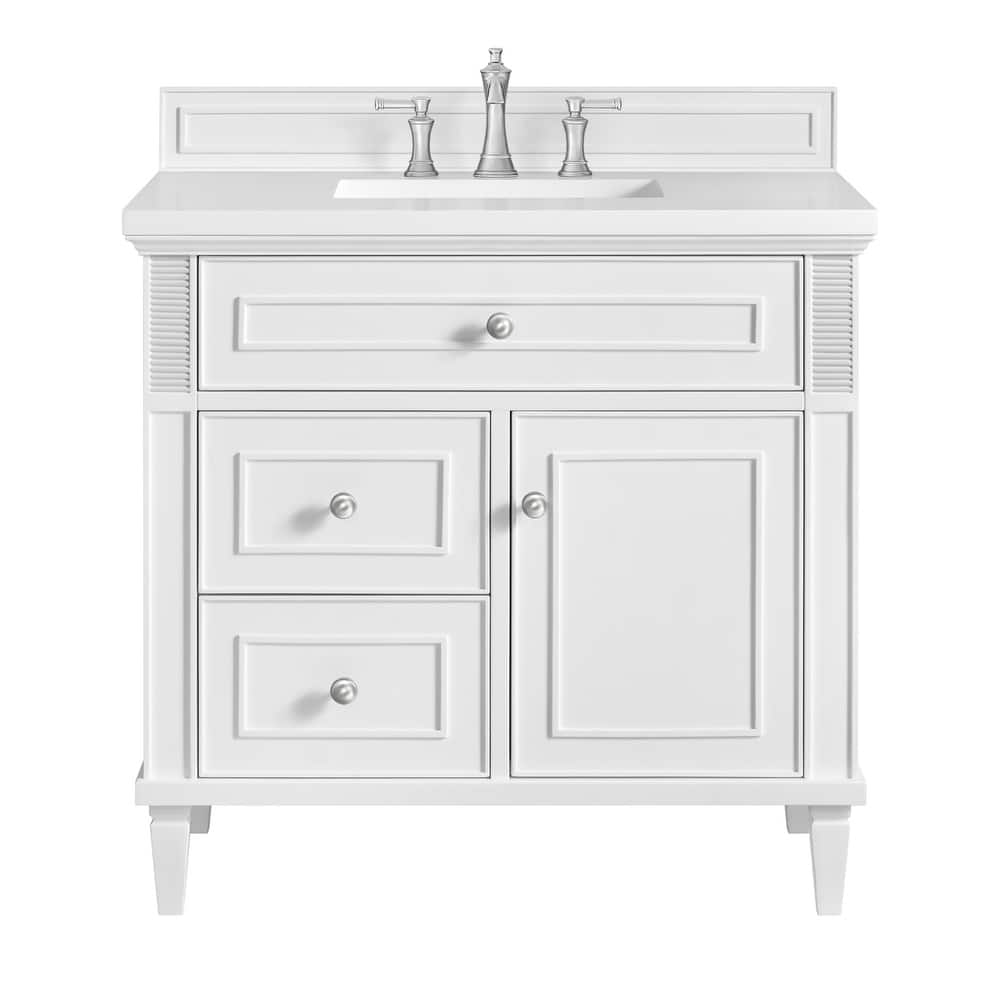 James Martin Vanities 424-V36-3WZ Lorelai 36" Single Basin Wood Vanity