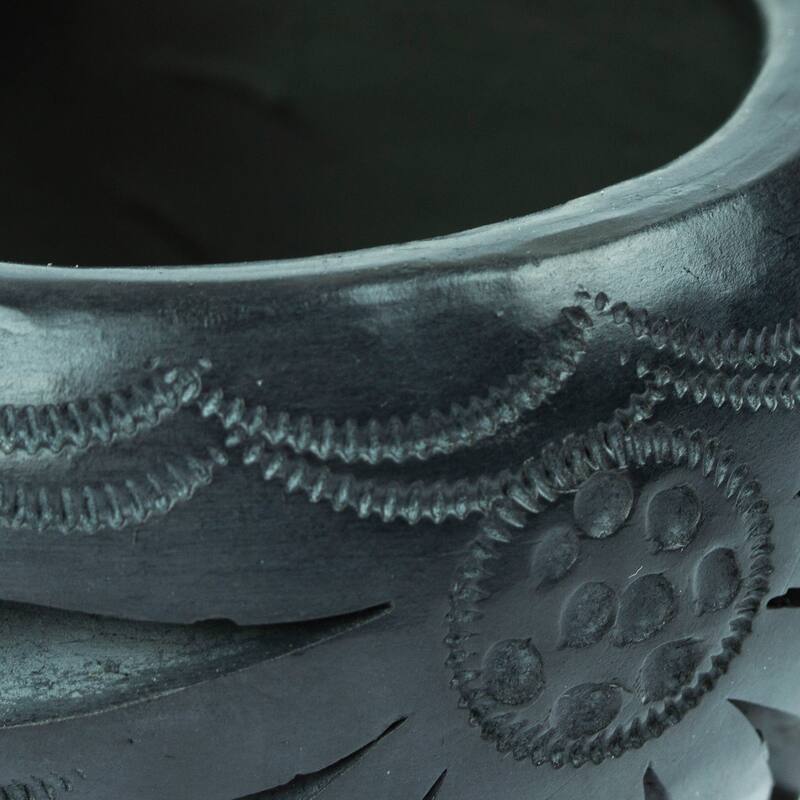 Novica Handmade Traditional Bloom Ceramic Flower Pot