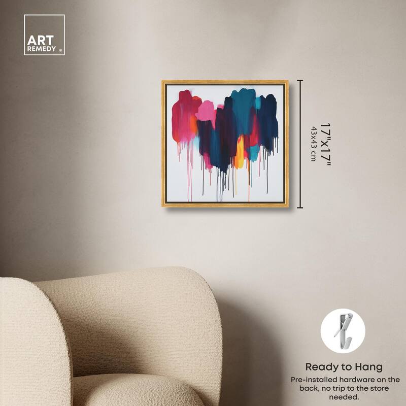 Glacier Color Glide Canvas by Art Remedy