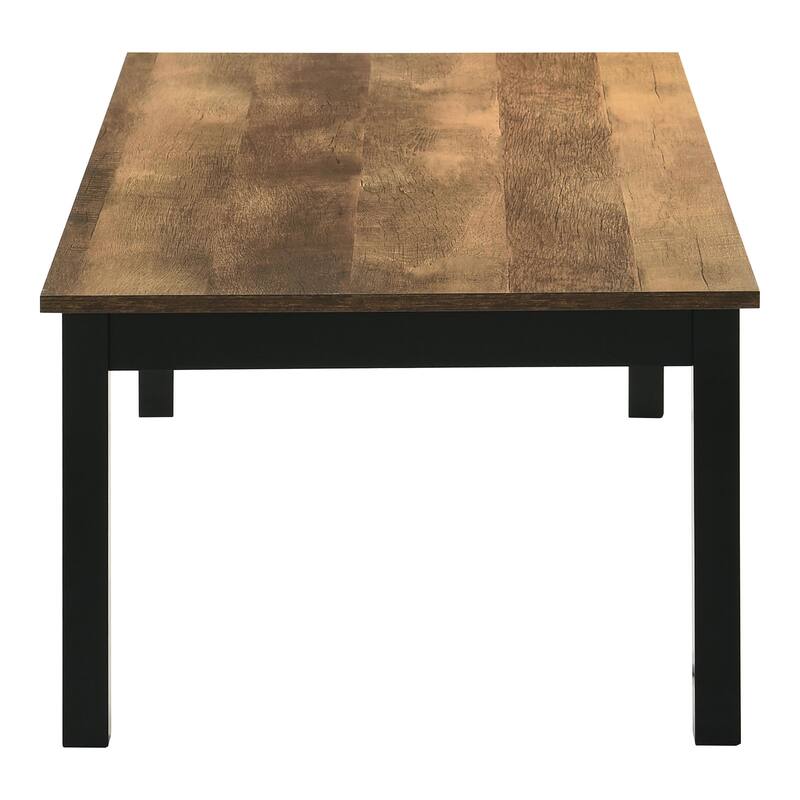 Furniture of America Sonnet Modern 3-Piece Wood Coffee Table Set with 2 End Tables
