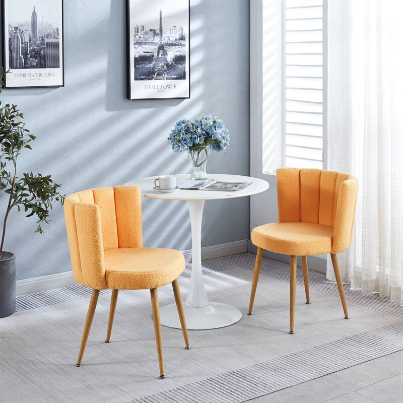 Modern Fabric Dining Chair (Set of 2)