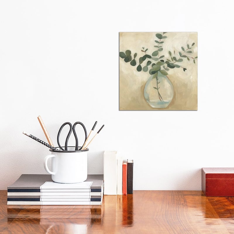 iCanvas "Greenery Still Life III" by Emma Scarvey Canvas Print - 12x12x0.75