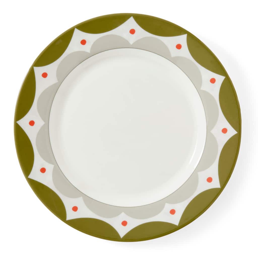 Kit Kemp for Spode Geo 11 In Dinner Plate - 11 Inch