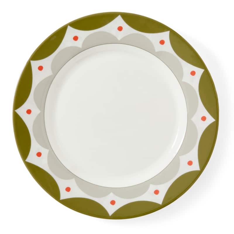 Kit Kemp for Spode Geo 11 In Dinner Plate - 11 Inch - 1 Piece