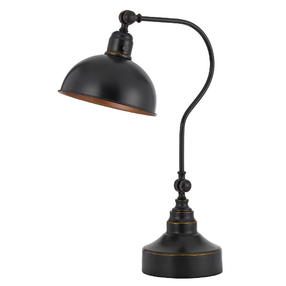 25 Inch Metal Curved Desk Lamp, Adjustable Shade, Bronze Black - 9 W X 25 H  Inches - Bed Bath \u0026 Beyond - 36040177, image size:1000x1000