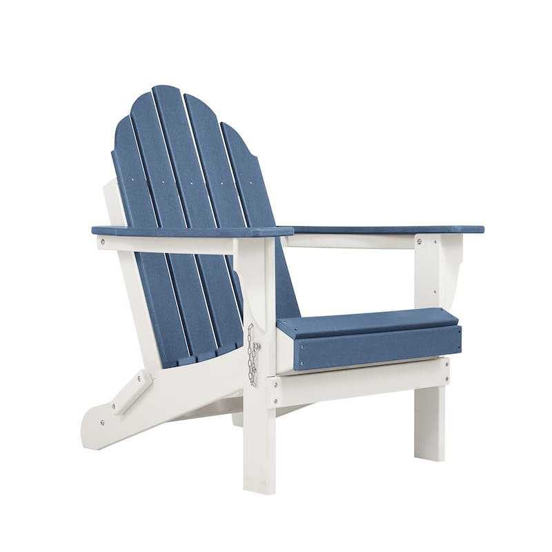 Aoodor Folding Patio Chairs - Stylish and Portable Seating - Blue