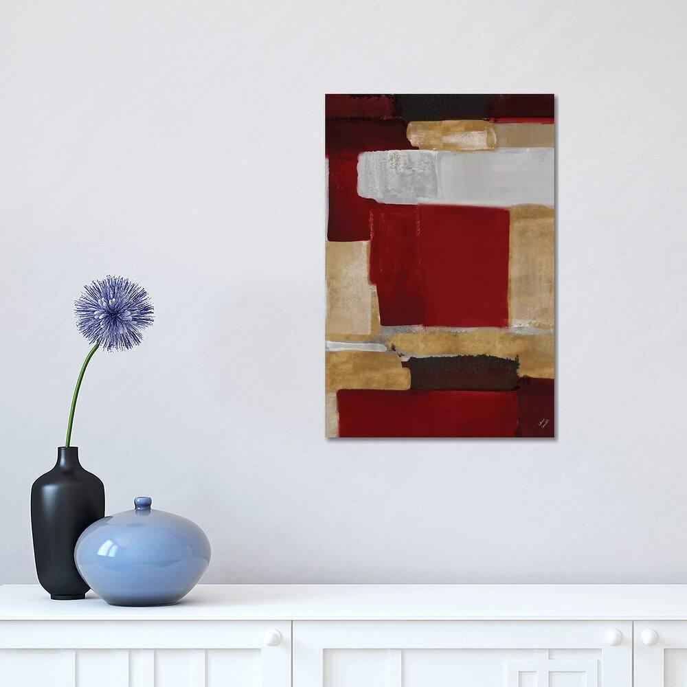 iCanvas "Red and Gold Light I" by Lanie Loreth Canvas Print
