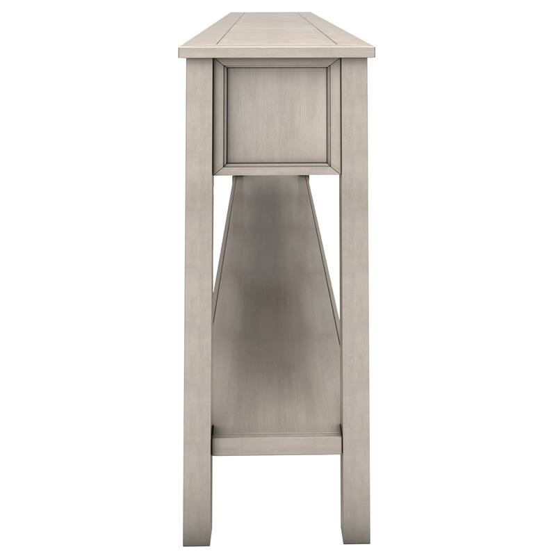 Rustic Entryway Console Table