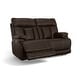 preview thumbnail 8 of 10, Clive Power Reclining Loveseat with Power Headrest and Lumbar by Flexsteel - 64" x 43" x 41"