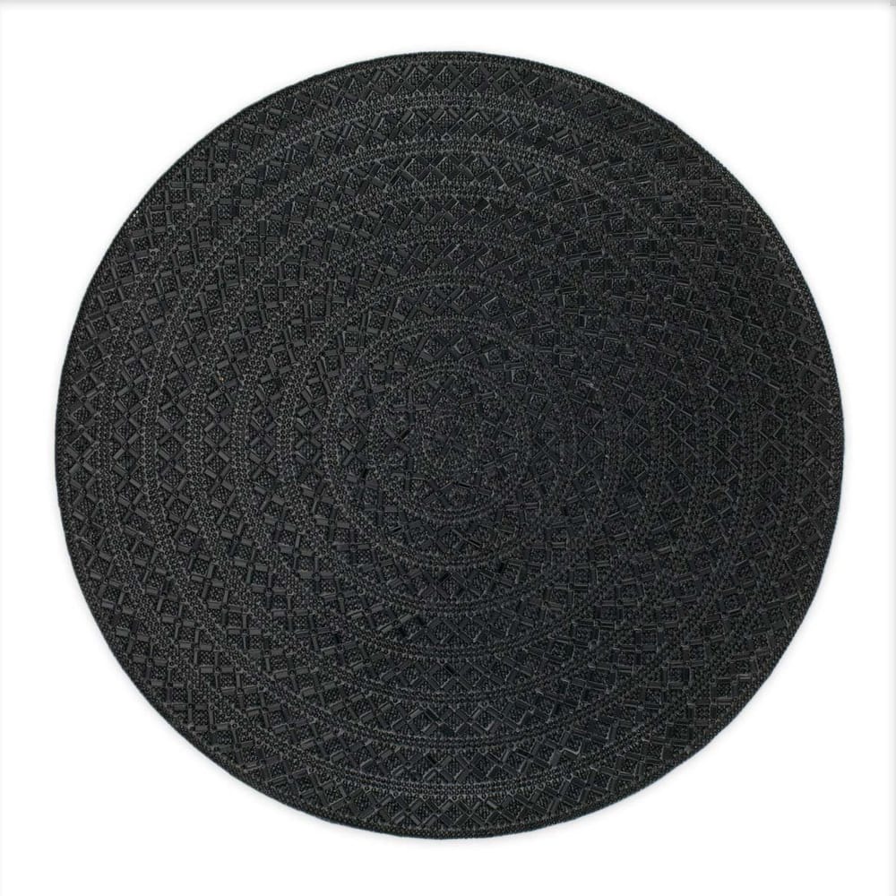 Sparkles Home Madison Avenue Round Rhinestone Placemat