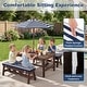 preview thumbnail 9 of 8, Gymax Kids Picnic Table Outdoor Wooden Table & Bench Set w/ Removable