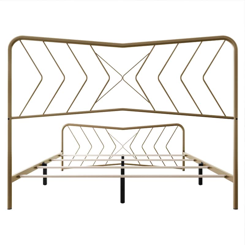 Clayfell Fargo Metal Bed