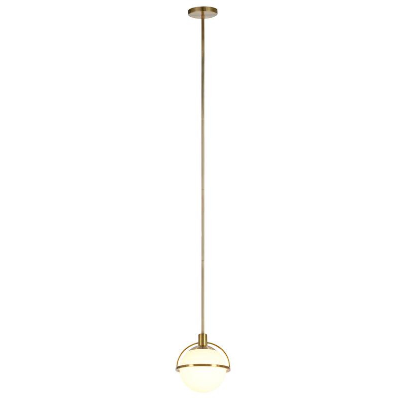 Cieonna 9.38" Wide Pendant with Glass Shade
