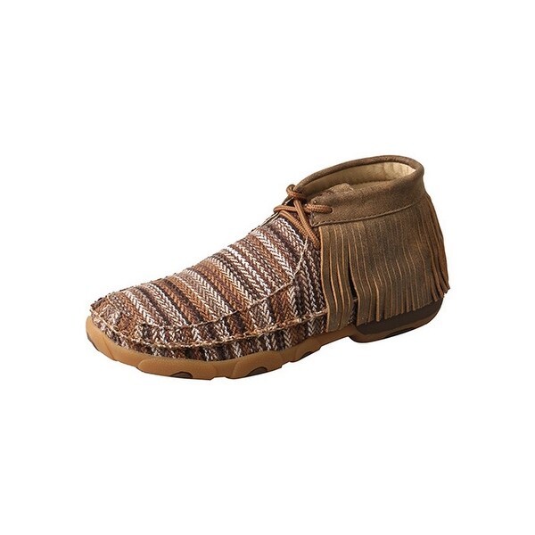twisted x fringe mocs
