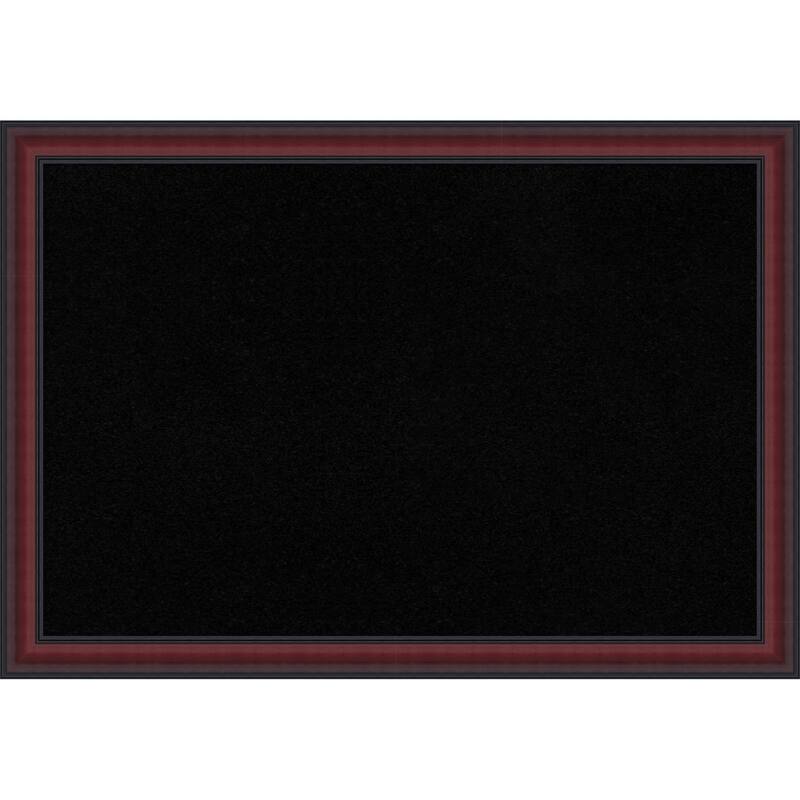 Dalat Cherry Framed Cork Board - Bulletin Board, Organization Board, Pin Board