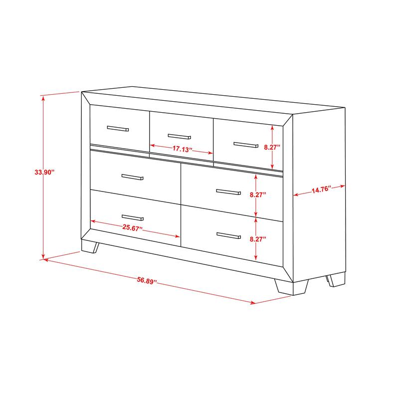 East West Furniture Denali Queen Size Bedroom Set with Upholstered Headboard (Pieces Option)