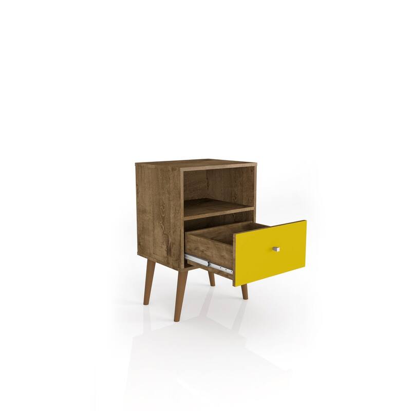 Liberty 1.0 Mid Century Modern 1 Drawer Nightstand