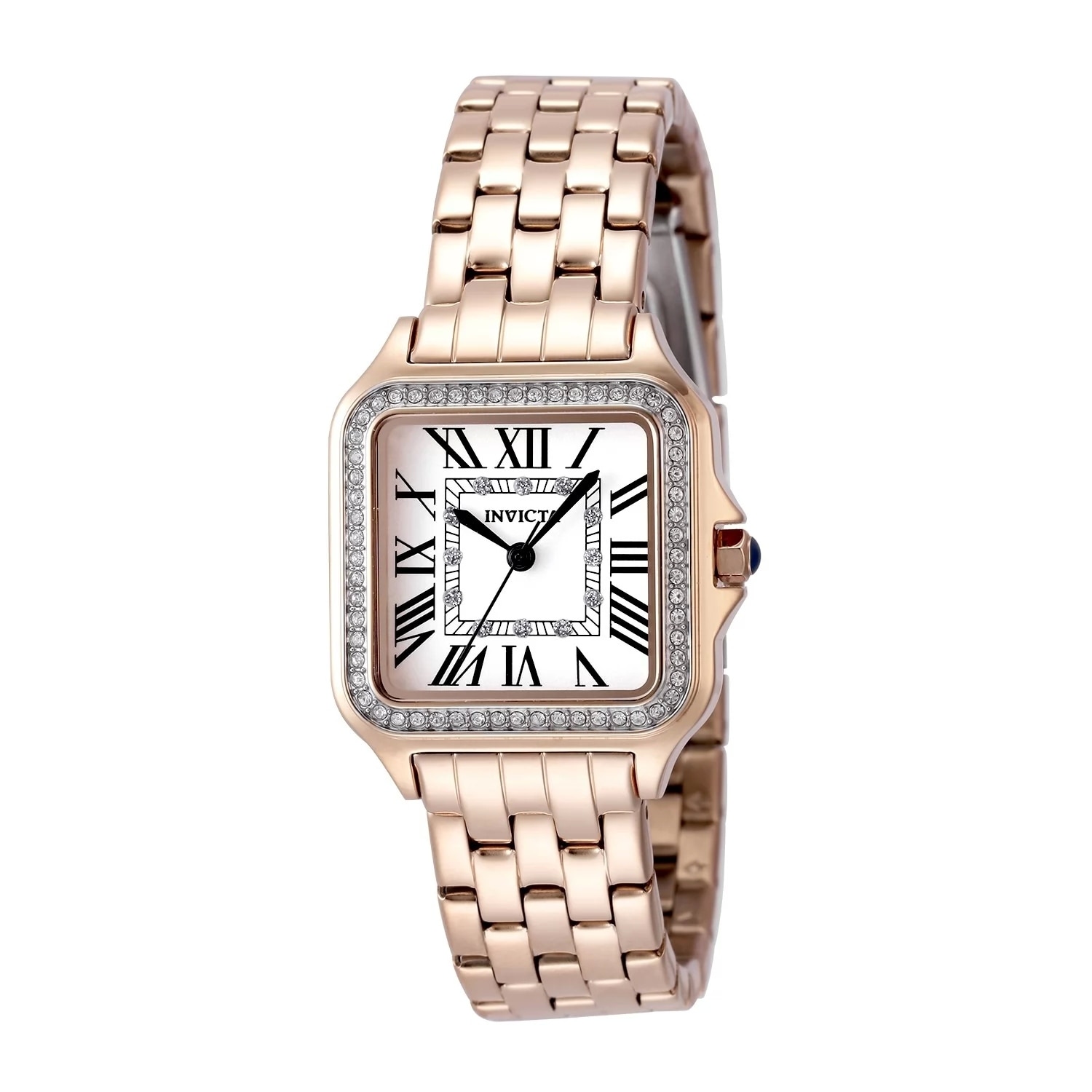 Invicta Women's 48997 Angel Quartz 3 Hand Silver Dial Watch
