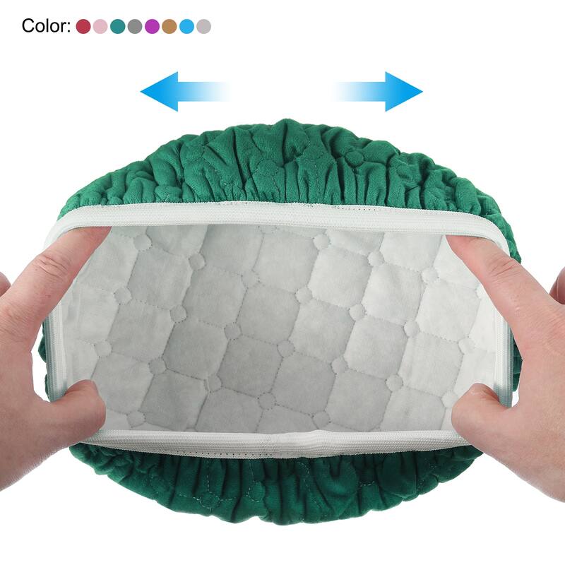 2Pcs Bar Stool Cover, Elastic Bar Stool Seat Covers for 10"-13" Chair