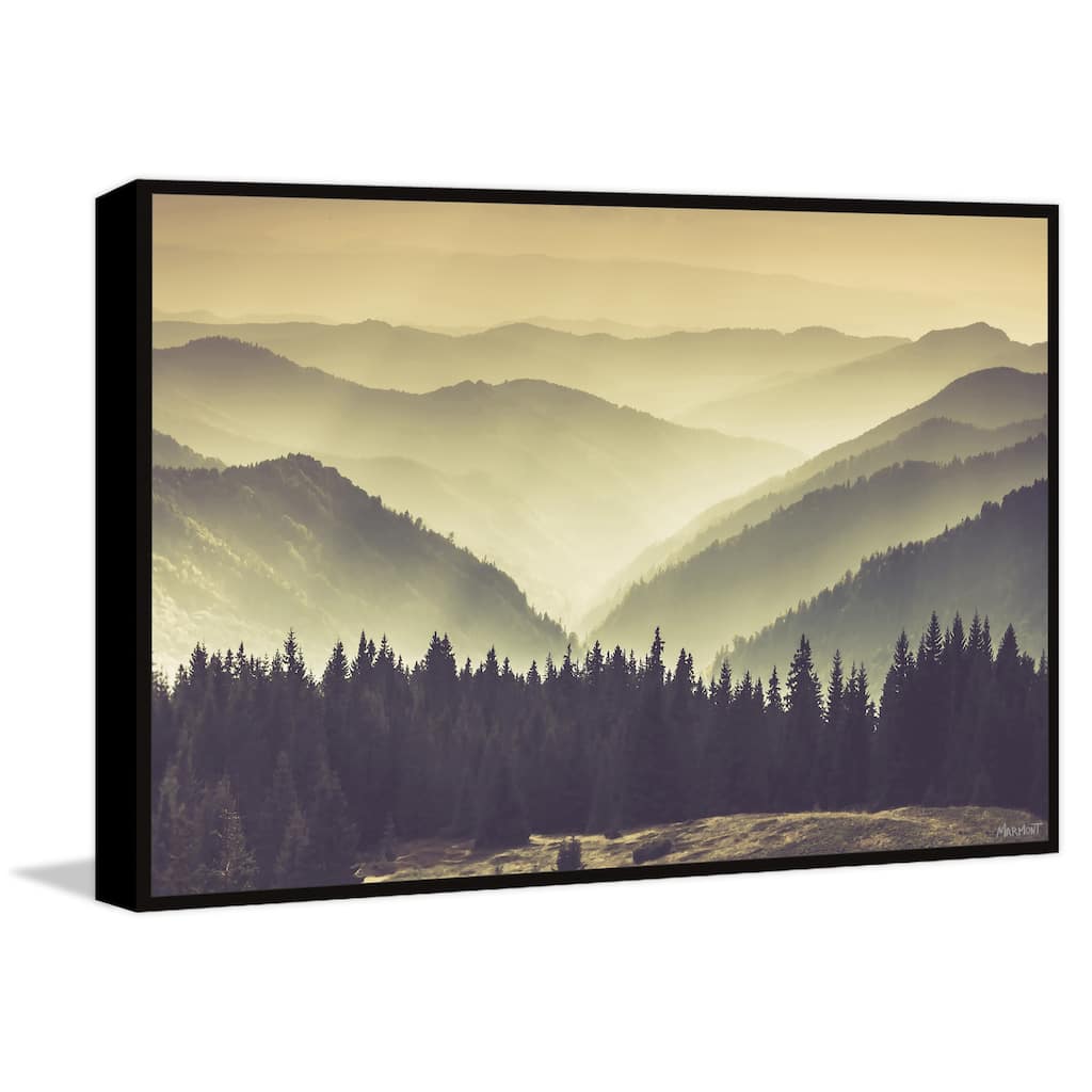 I'm Going Home Floater Framed Print on Canvas