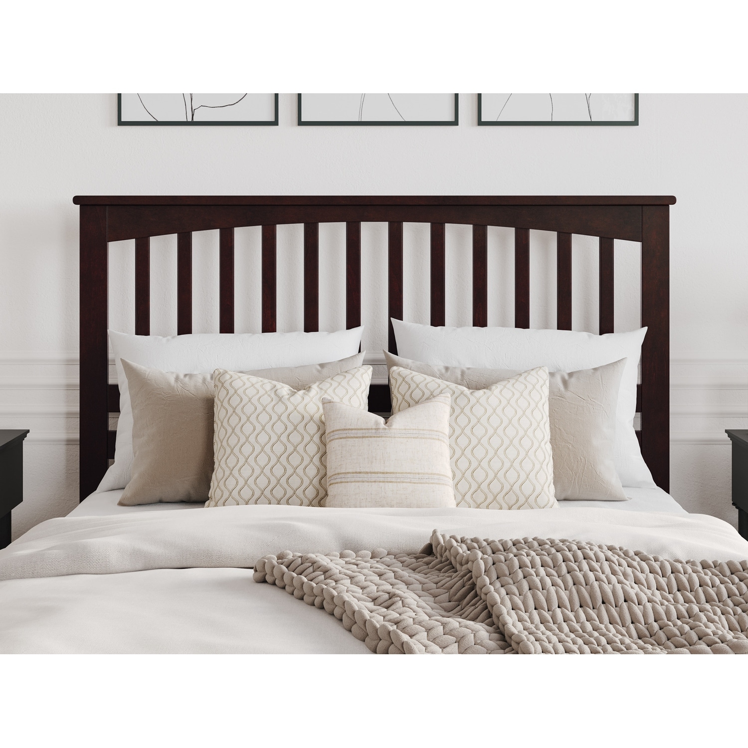 AFI Mission Headboard with Attachable Charger - Picture 7 of 25