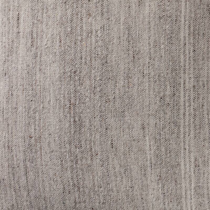 Handwoven Rustic Style Square Throw Pillow - 20" - Gray