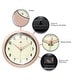 preview thumbnail 75 of 160, Round Retro Kitchen Wall Clock by Infinity Instruments