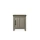 preview thumbnail 3 of 3, Nyla 16"W Gray Oak End Table, Side Table, Nightstand with Cabinet Door