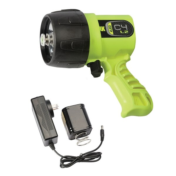 UK C4 eLED (L2) w/ NiMH Battery/Charger, Box Dive Light Yellow DS