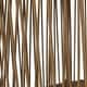 preview thumbnail 6 of 6, Russell Outdoor Wicker Side Table with Glass Top by Christopher Knight Home - 18.75" L x 18.75" W x 16.25" H
