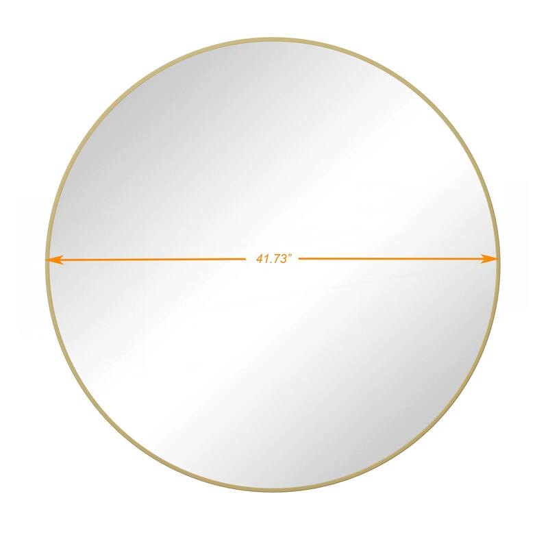 Wall Mirror Black Circular Mirror