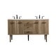 preview thumbnail 2 of 2, Elegant Lighting VF48060DM Cyrus 60" Free Standing, Wall Mounted Natural Oak - Oak Finish