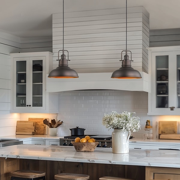 Oil rubbed bronze kitchen light fixtures on sale