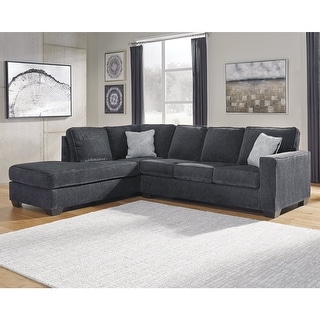 Signature Design by Ashley Altari 2-Piece Sectional with Chaise - 110" W x 90" D x 37" H