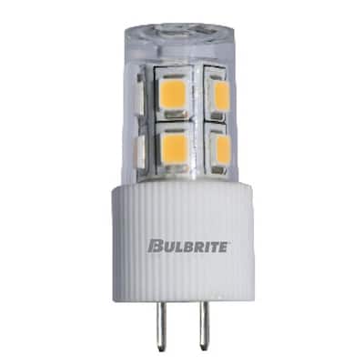 Bulbrite Pack of (3) 2.8 Watt Clear Mini WAFER Bi-Pin (G4) LED Bulb