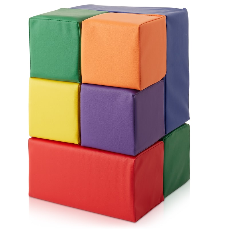 Toddler Foam Building Block Sets for Kids Soft Play Colorful Stacking