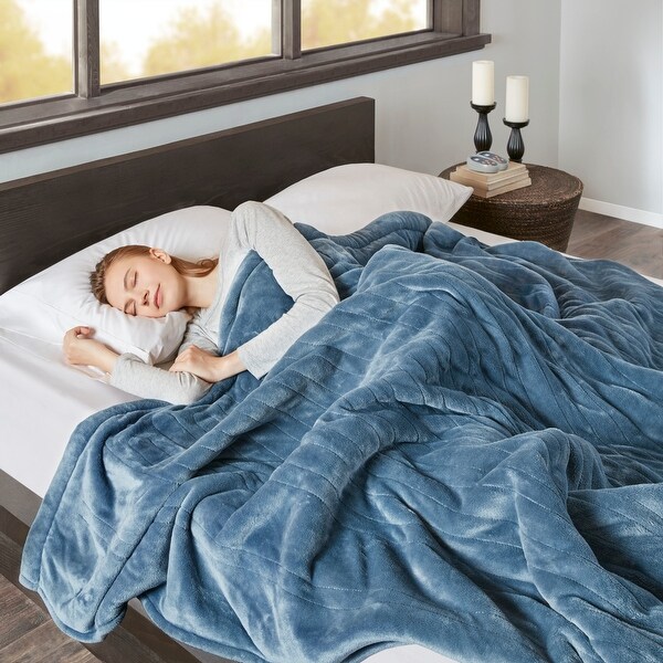 beautyrest heated microlight to berber blanket