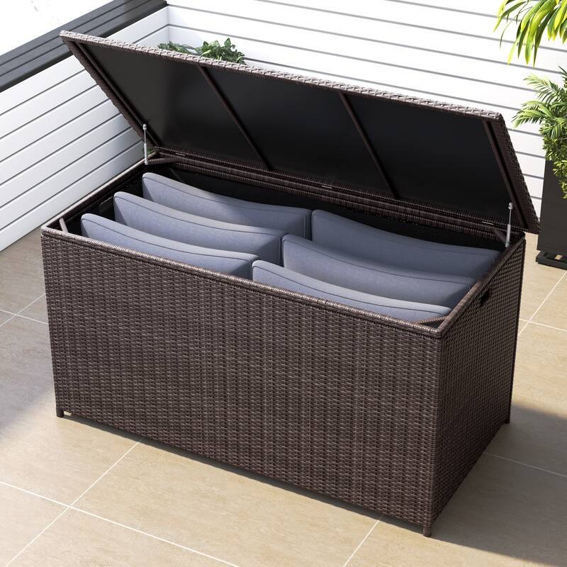 Corvus Lattice 202 Gallons Outdoor Cushion Storage Box