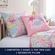 preview thumbnail 9 of 8, Nautica Kids Sutton Palm Trees Turquoise Comforter Bonus Set