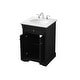 preview thumbnail 21 of 53, Petal 24 - 30 Inch Single Bathroom Vanity