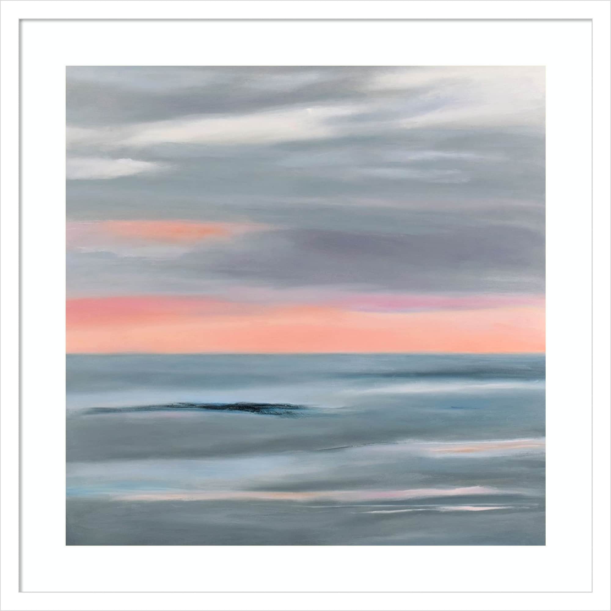 Light Floats Through 2 by Teresa Mccue Wood Framed Wall Art Print