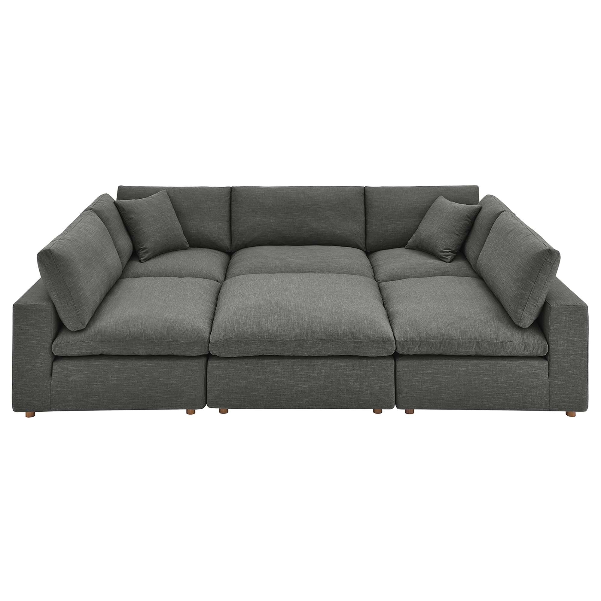 Commix Down Filled Overstuffed 6 Piece Sectional Sofa On Sale
