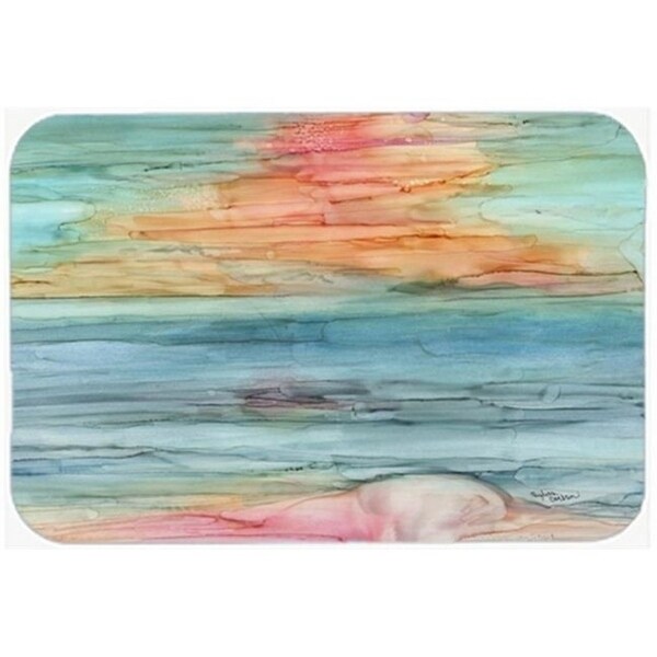 Carolines Treasures 8979CMT Abstract Rainbow Kitchen or Bath Mat 20 x 30 in.