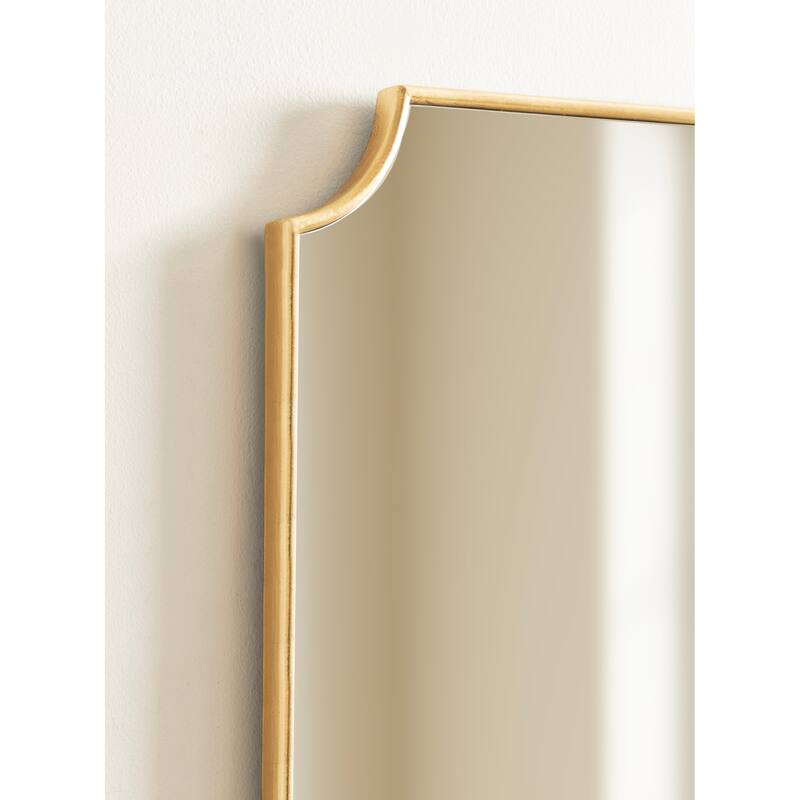 Kate and Laurel Healey Decorative Scallop Wall Mirror - 22x30